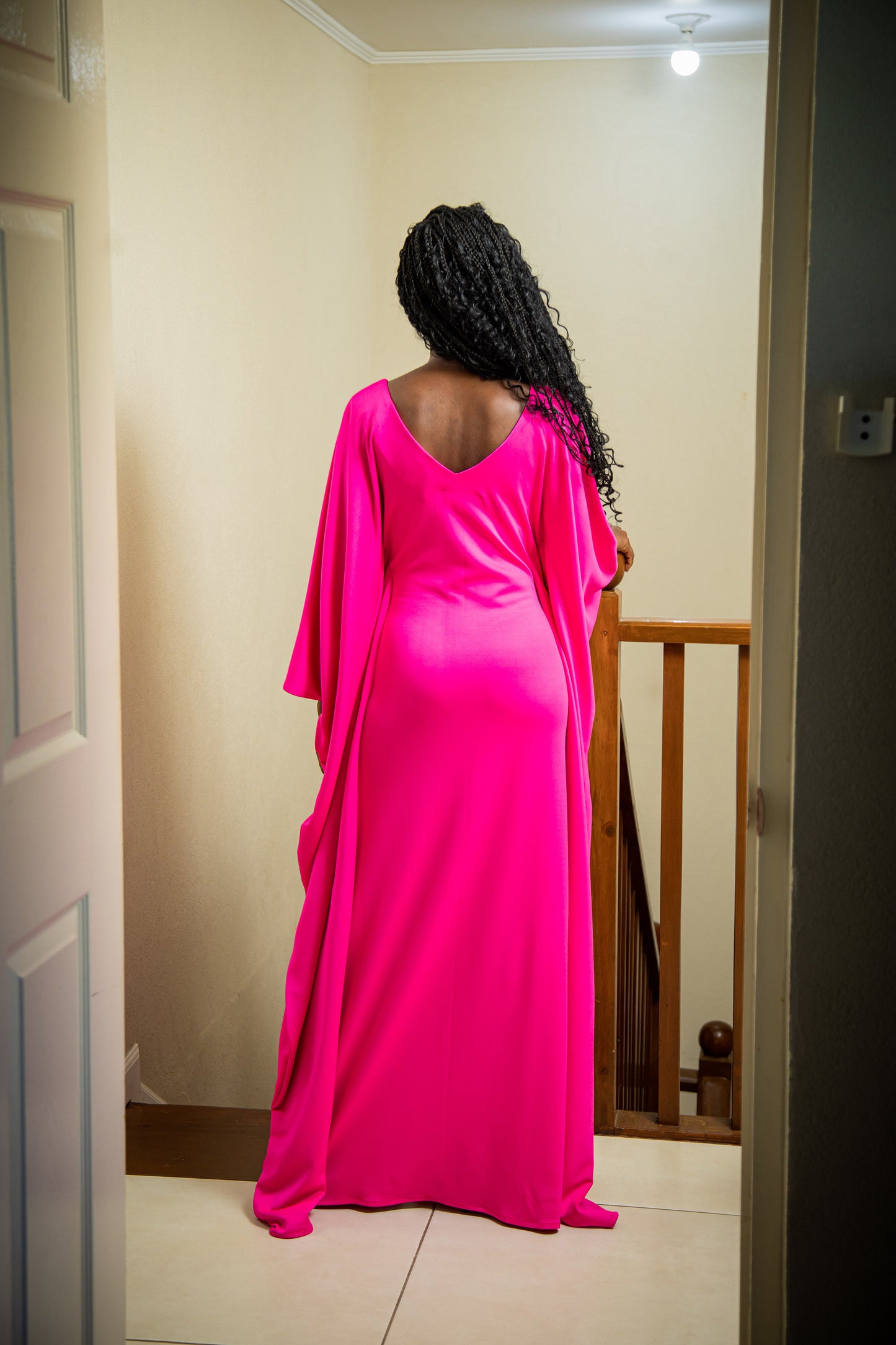 Amara Kaftan - Rose Pink